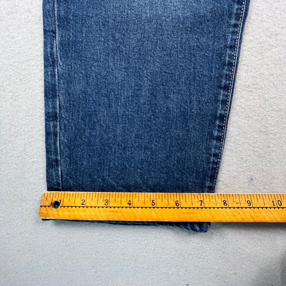 GAP Maternity Jeans Women 16R Blue Full Panel Straight Leg Denim Casual Classic - Picture 6 of 16